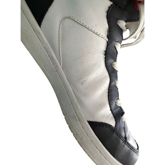 Tommy Hilfiger high top sneakers shoes mens sz 8.5 red,white,blue - Picture 5 of 12